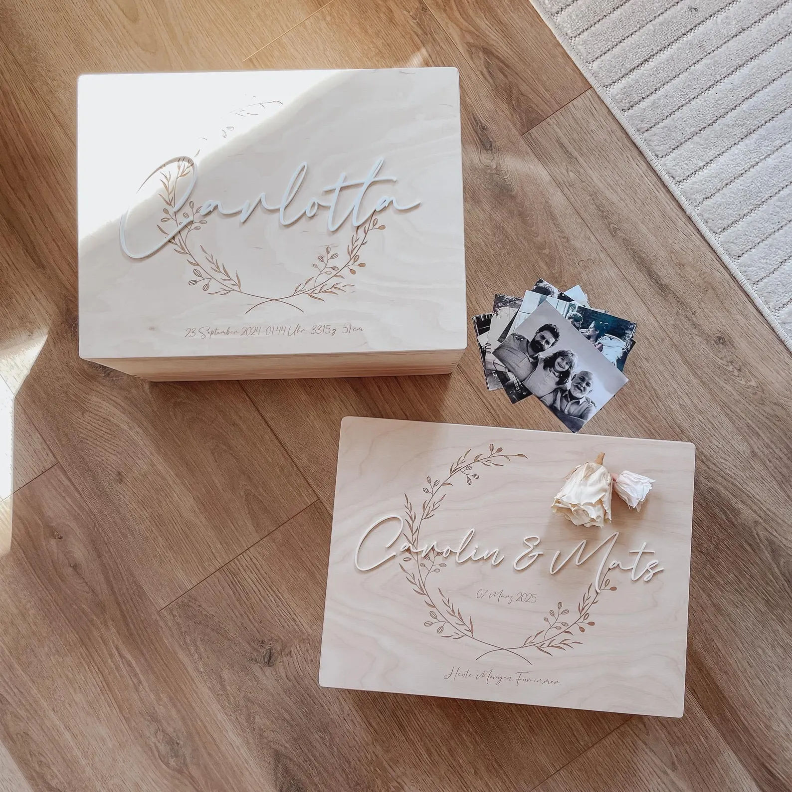 Cajas de regalo boda